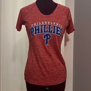 Under Armour Phillies Semi-Fitted Heat Gear Shirt